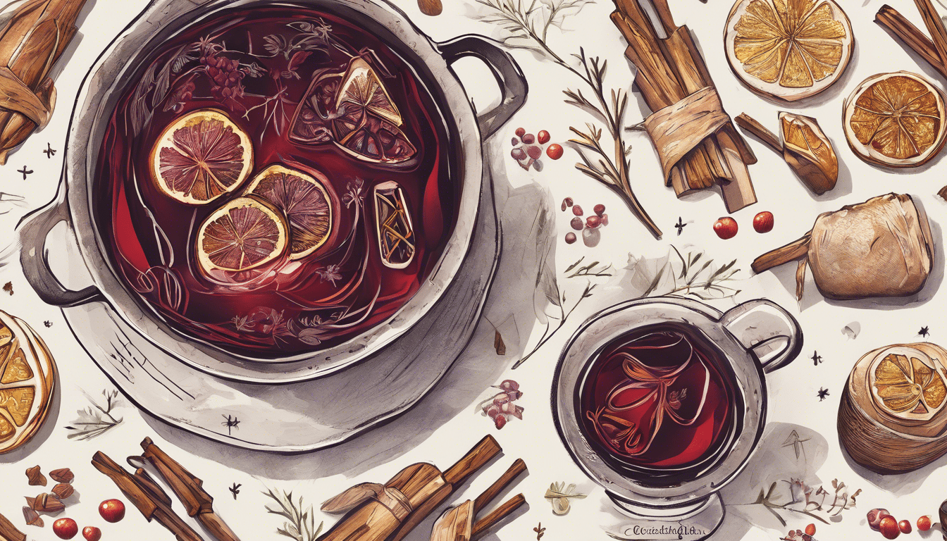 Mulled Wine with Cassia