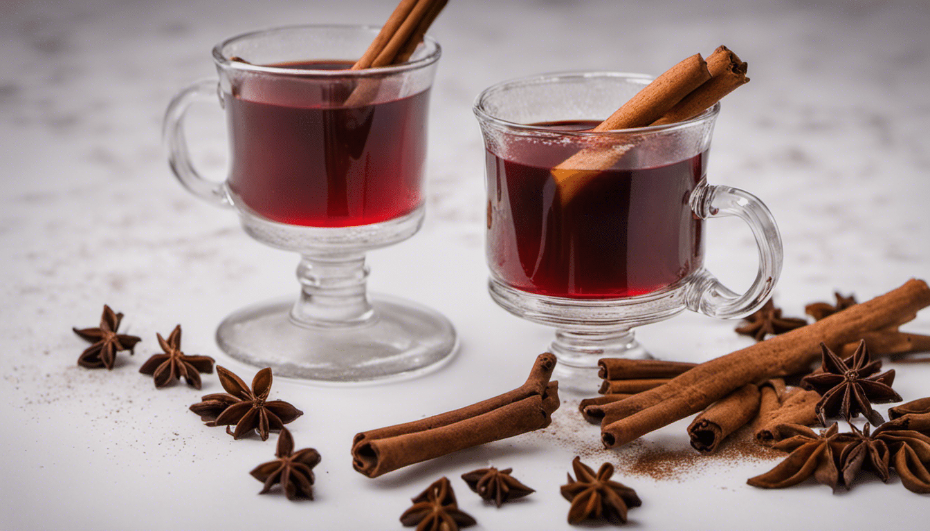 Mulled Wine with Clove and Cinnamon