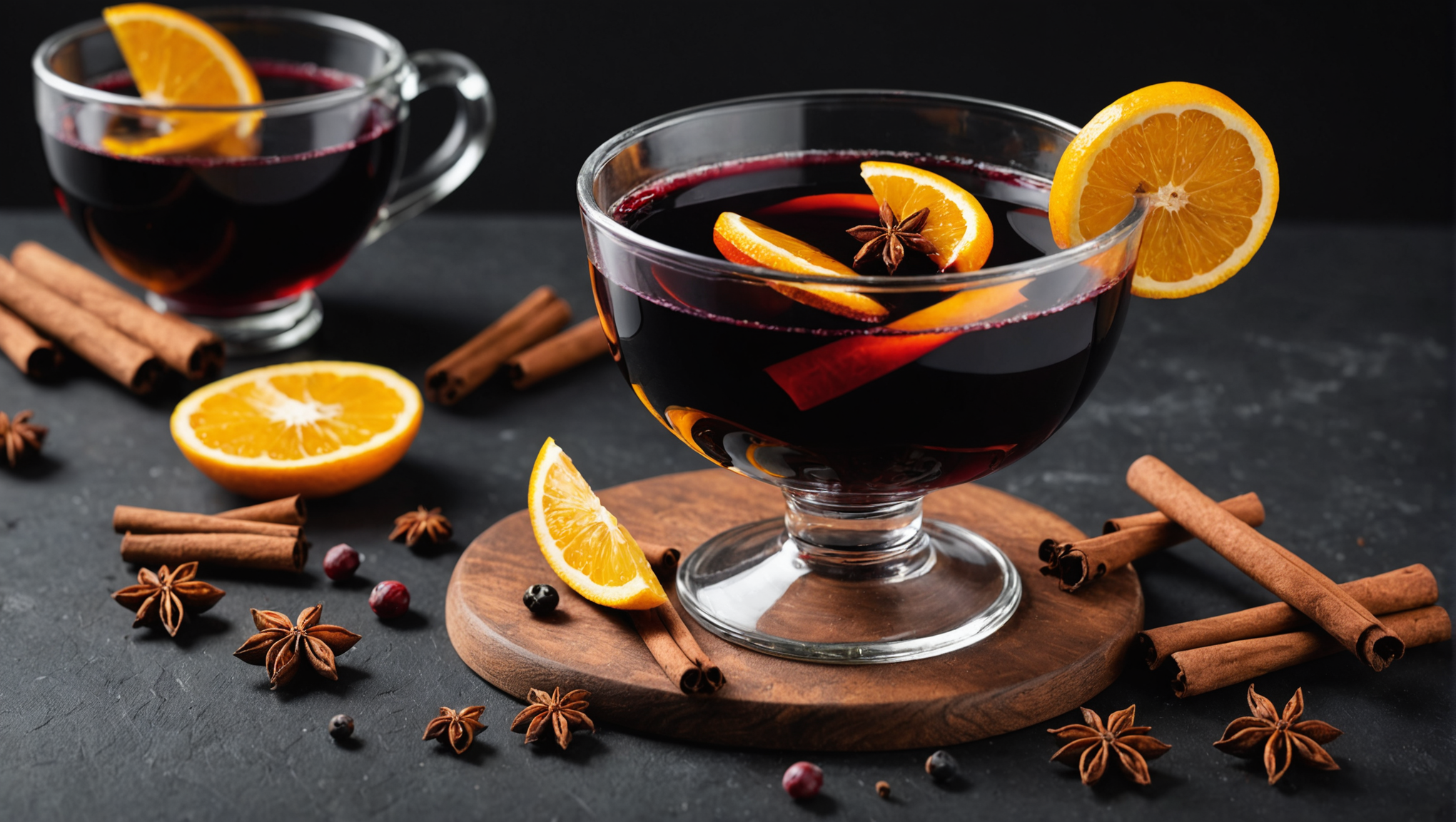 Mulled Wine with Indonesian Cinnamon