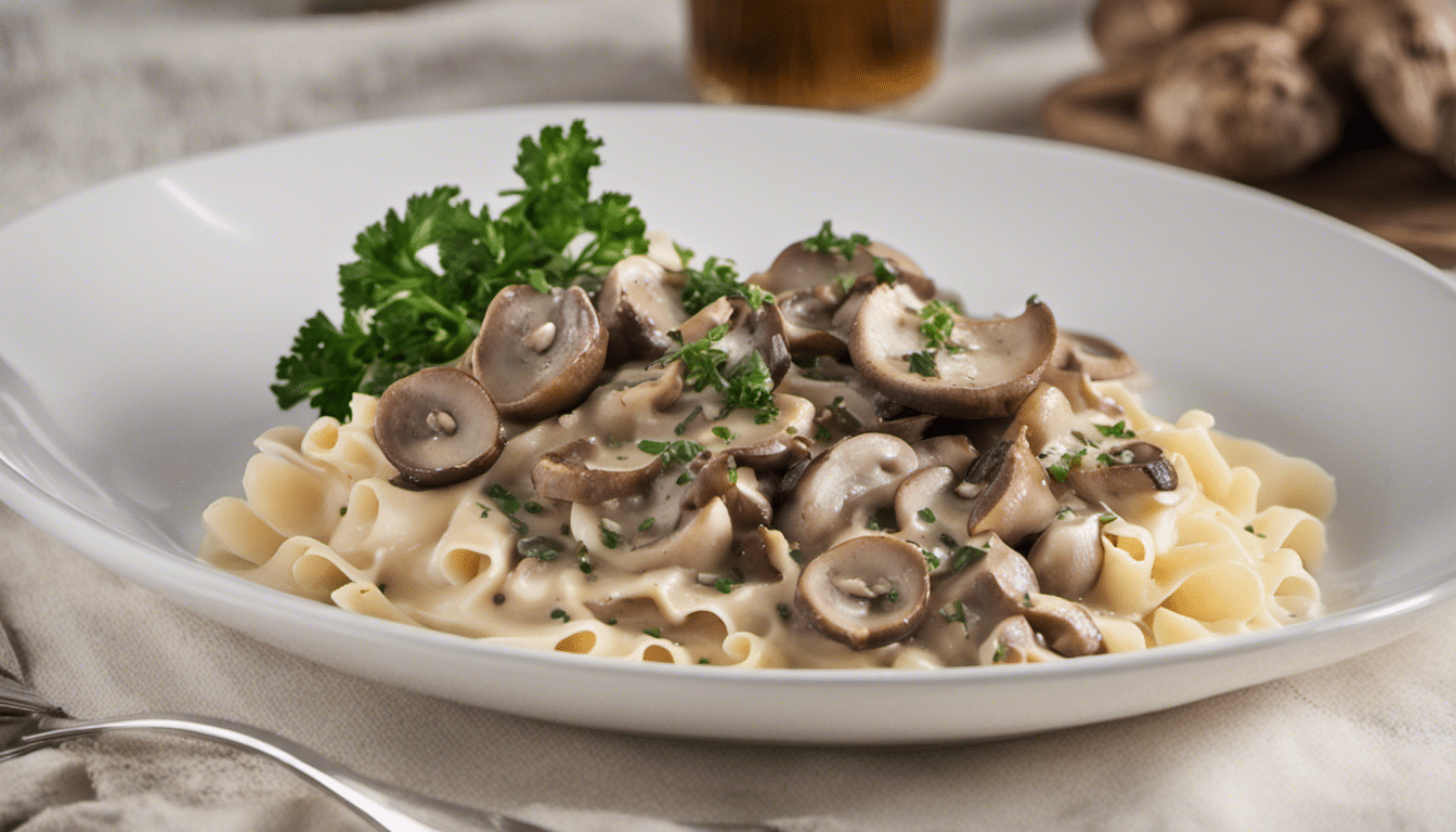 Mushroom-Stroganoff