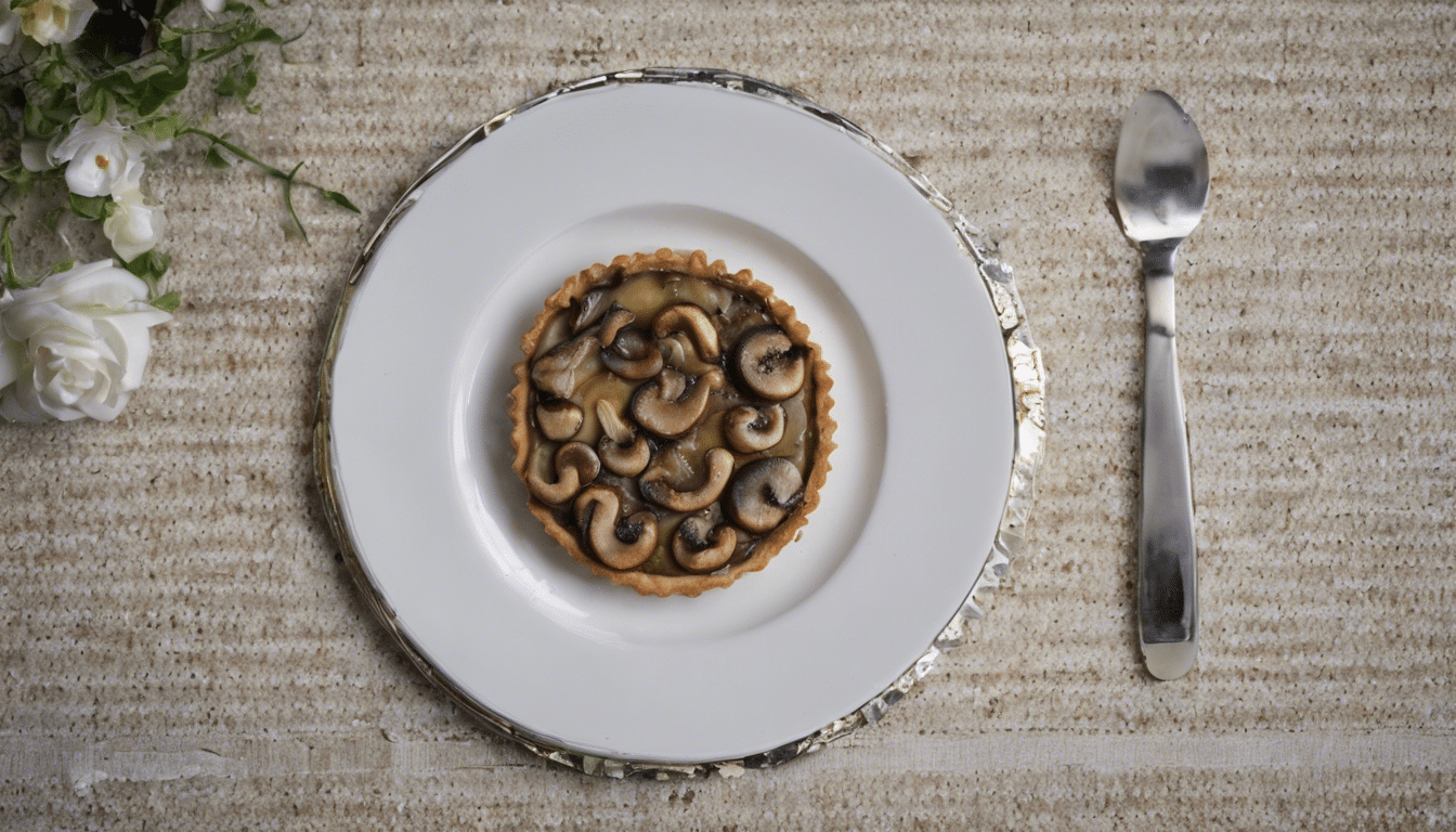 Mushroom and Chestnut Tart