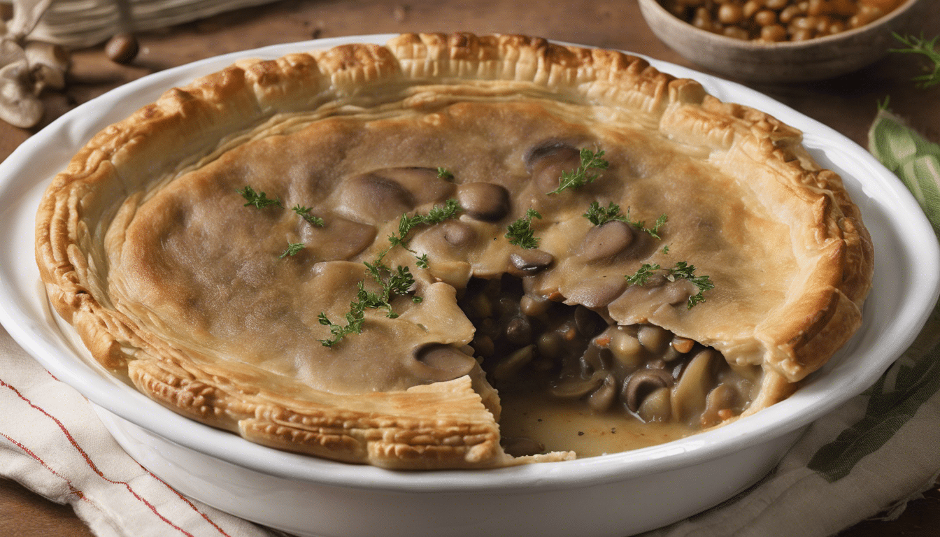 Mushroom and Lentil Pot Pie