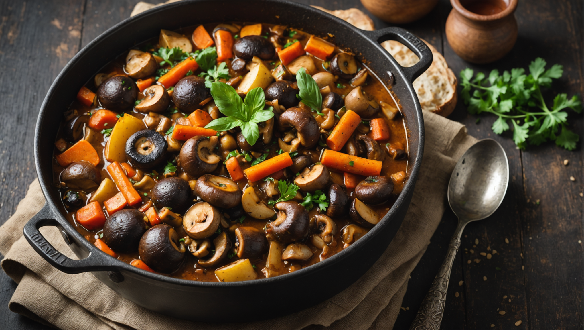 Mushroom and Vegetable Stew