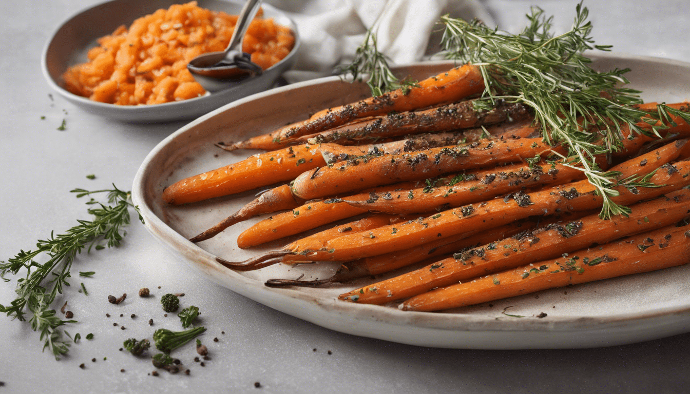 Nigella Seed and Honey Roasted Carrots