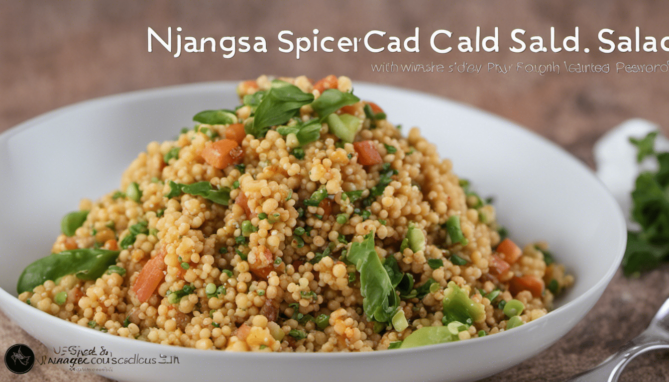 Njangsa Spiced Couscous Salad