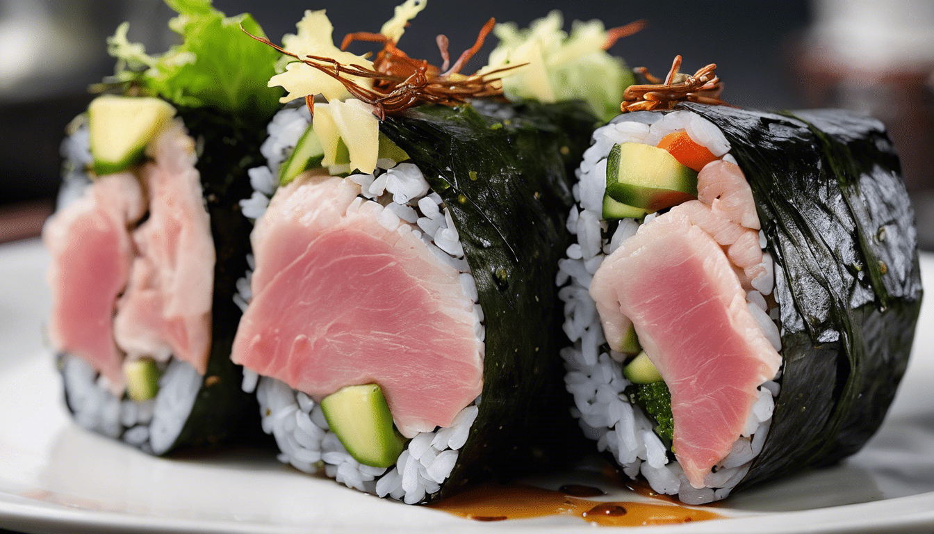 Nori Wrapped Tuna