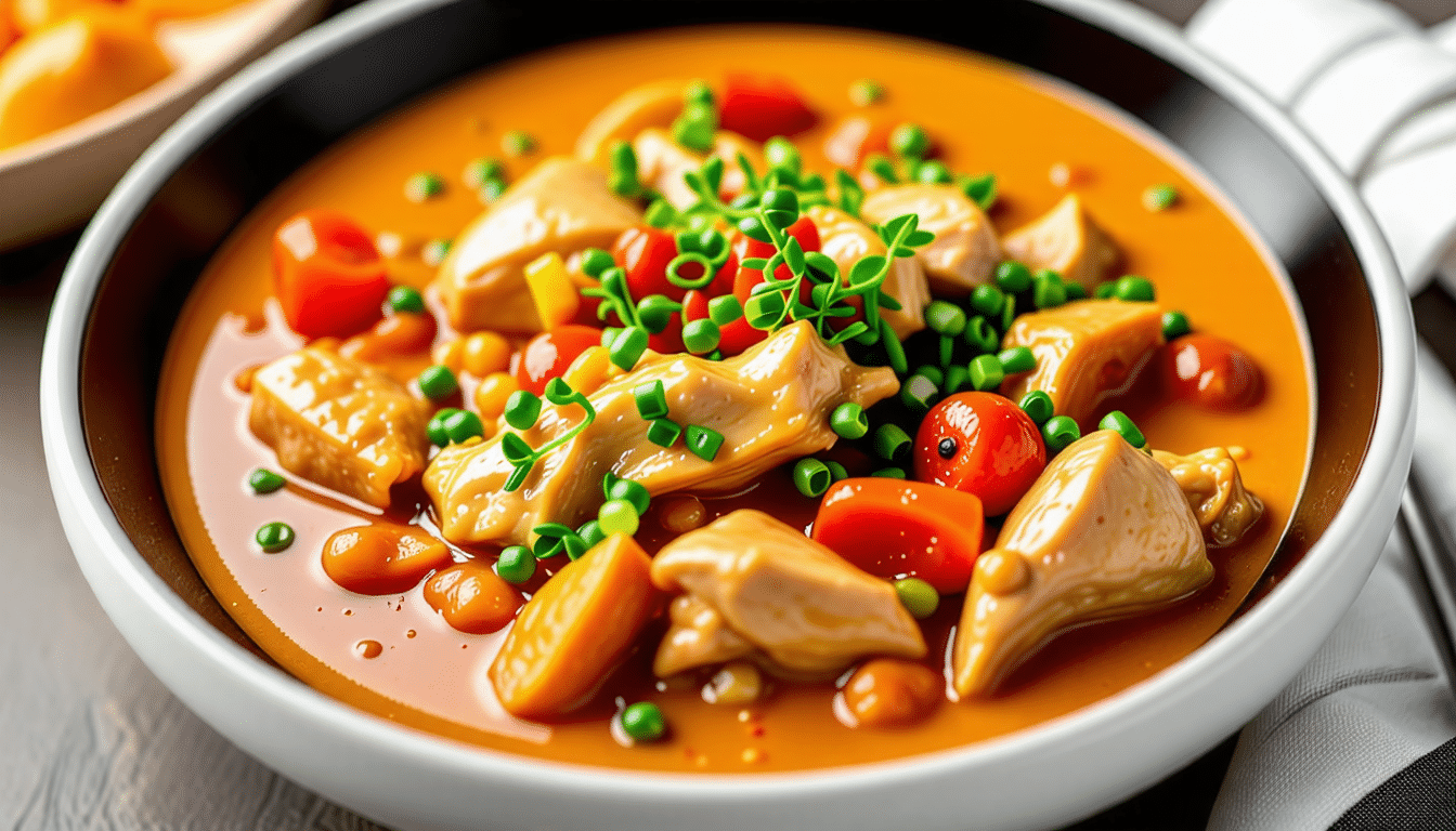 North Louisiana Filé Chicken Stew
