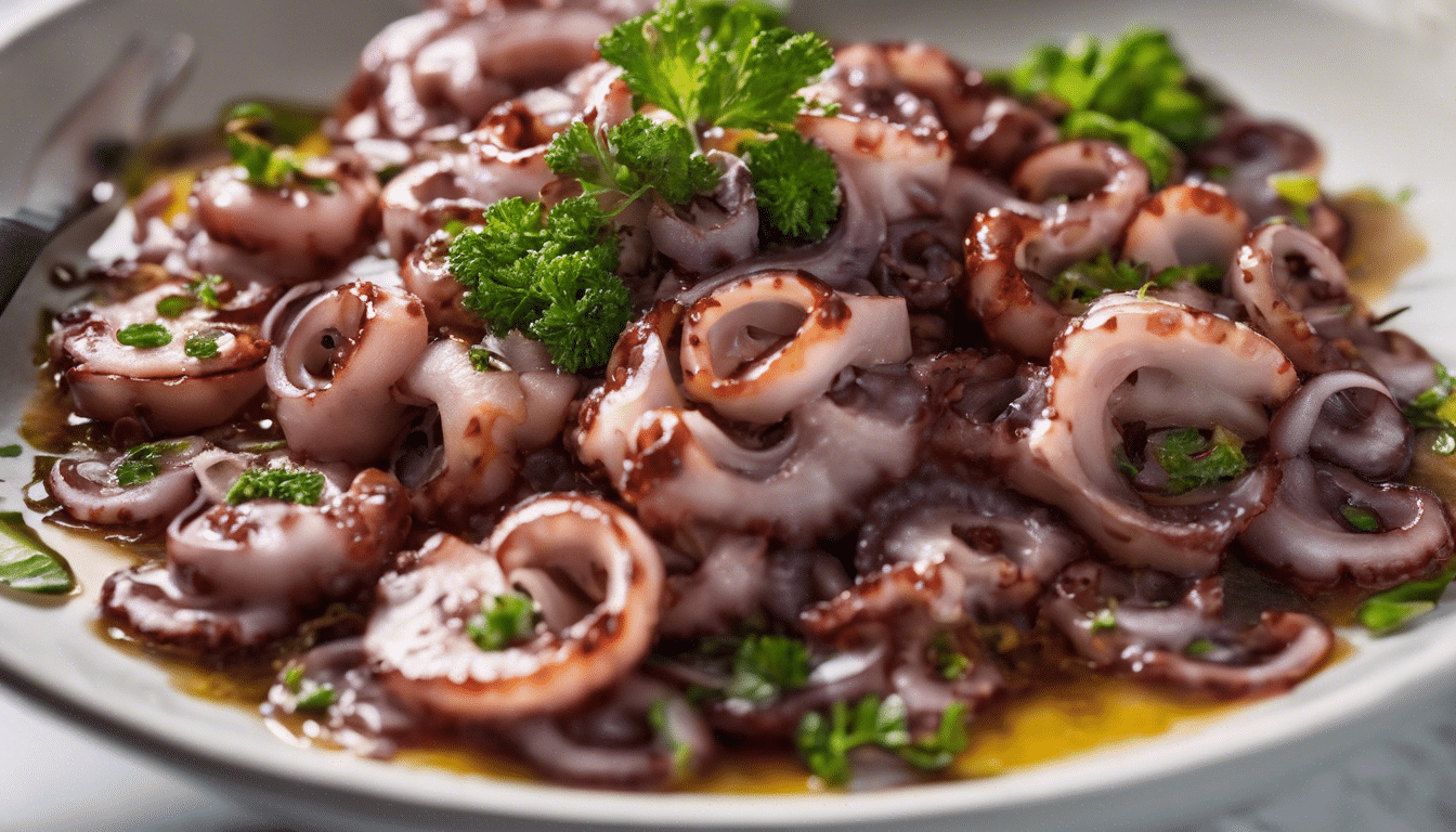 Octopus in Vinaigrette