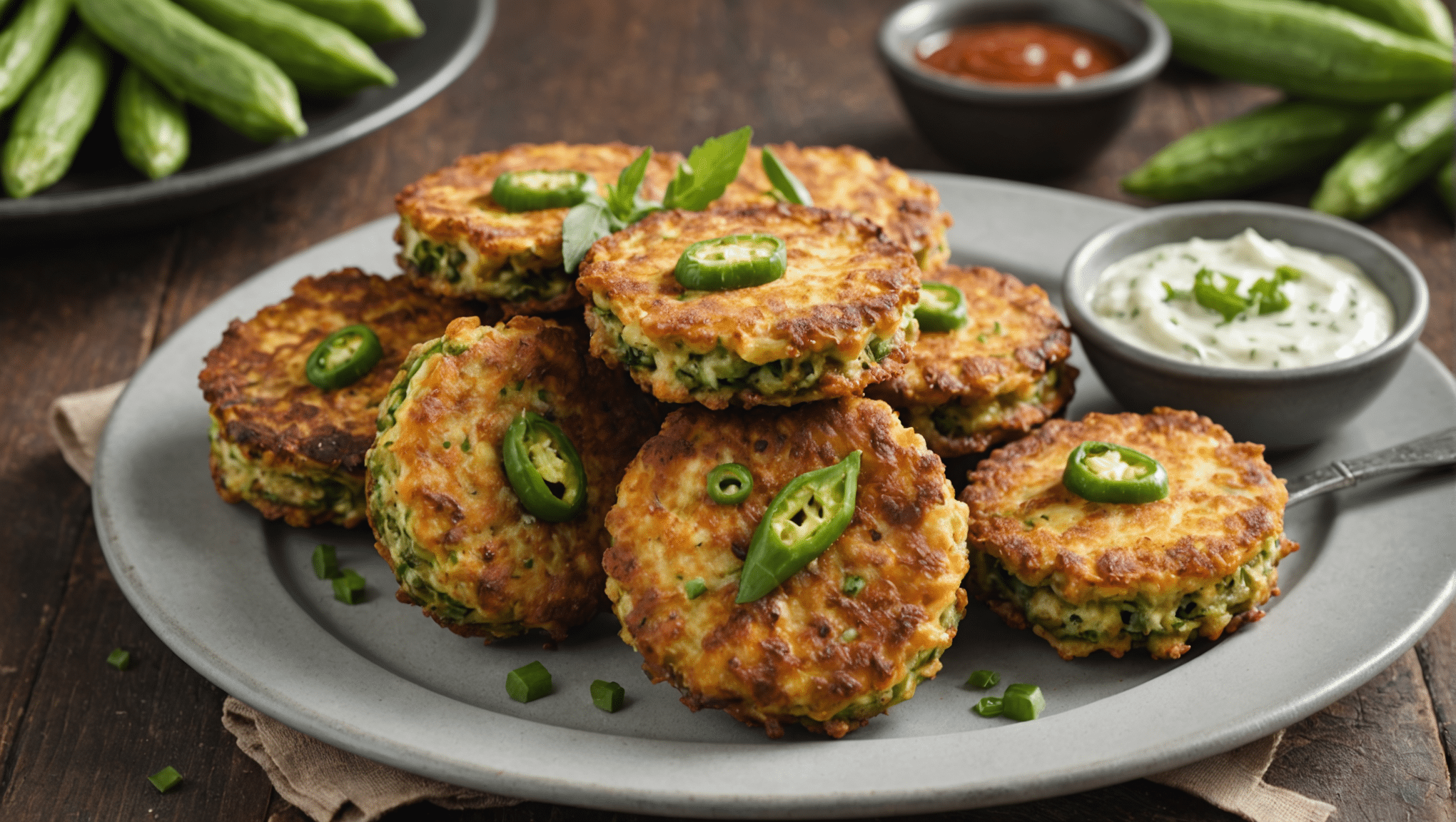 Okra Fritters