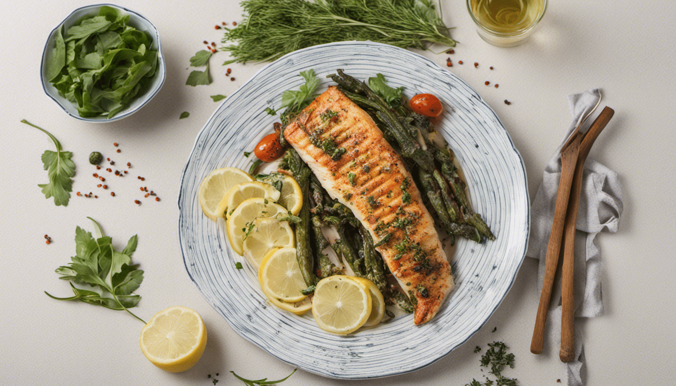 Olida Herb-Infused Grilled Fish