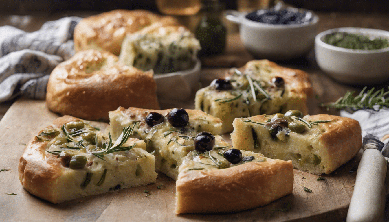 Olive and Hyssop Focaccia