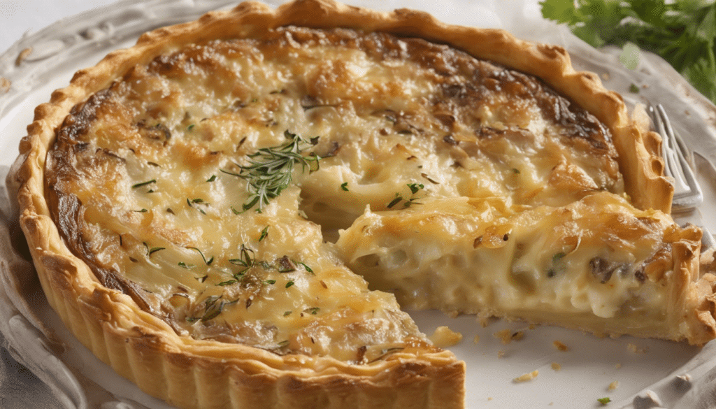 Onion and Cheese Tart