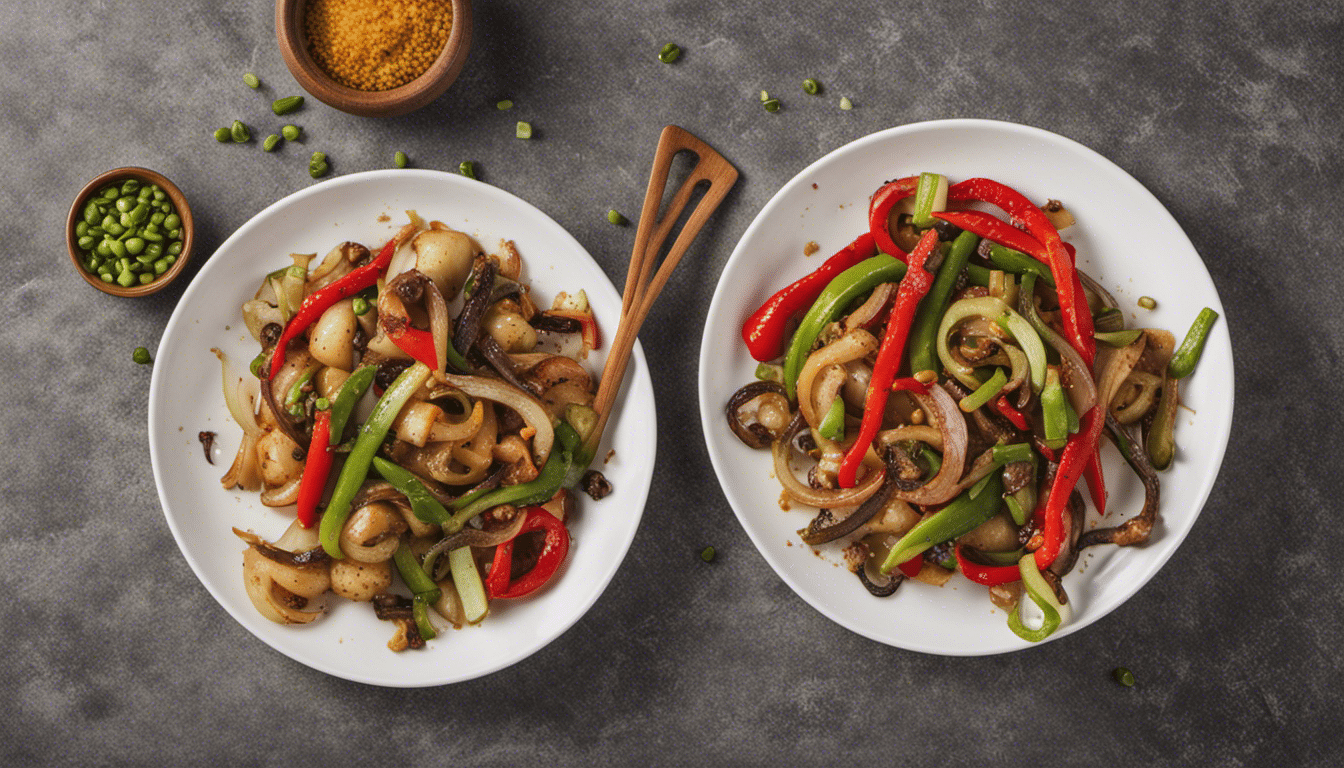 Onion and Pepper Stir-Fry