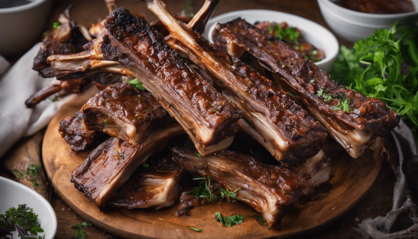 Oven-Baked Lamb Ribs