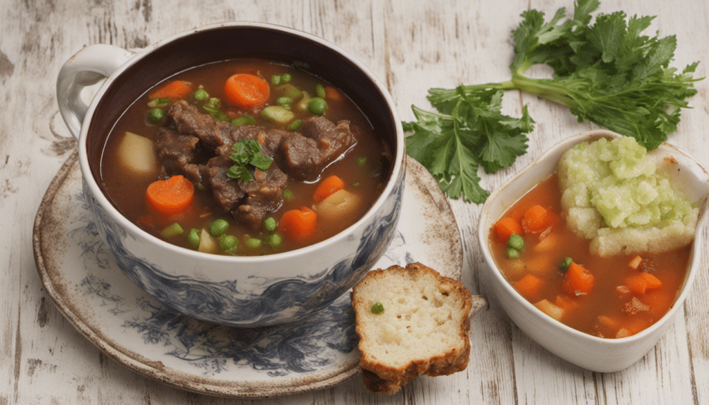 Oxtail Vegetable Soup