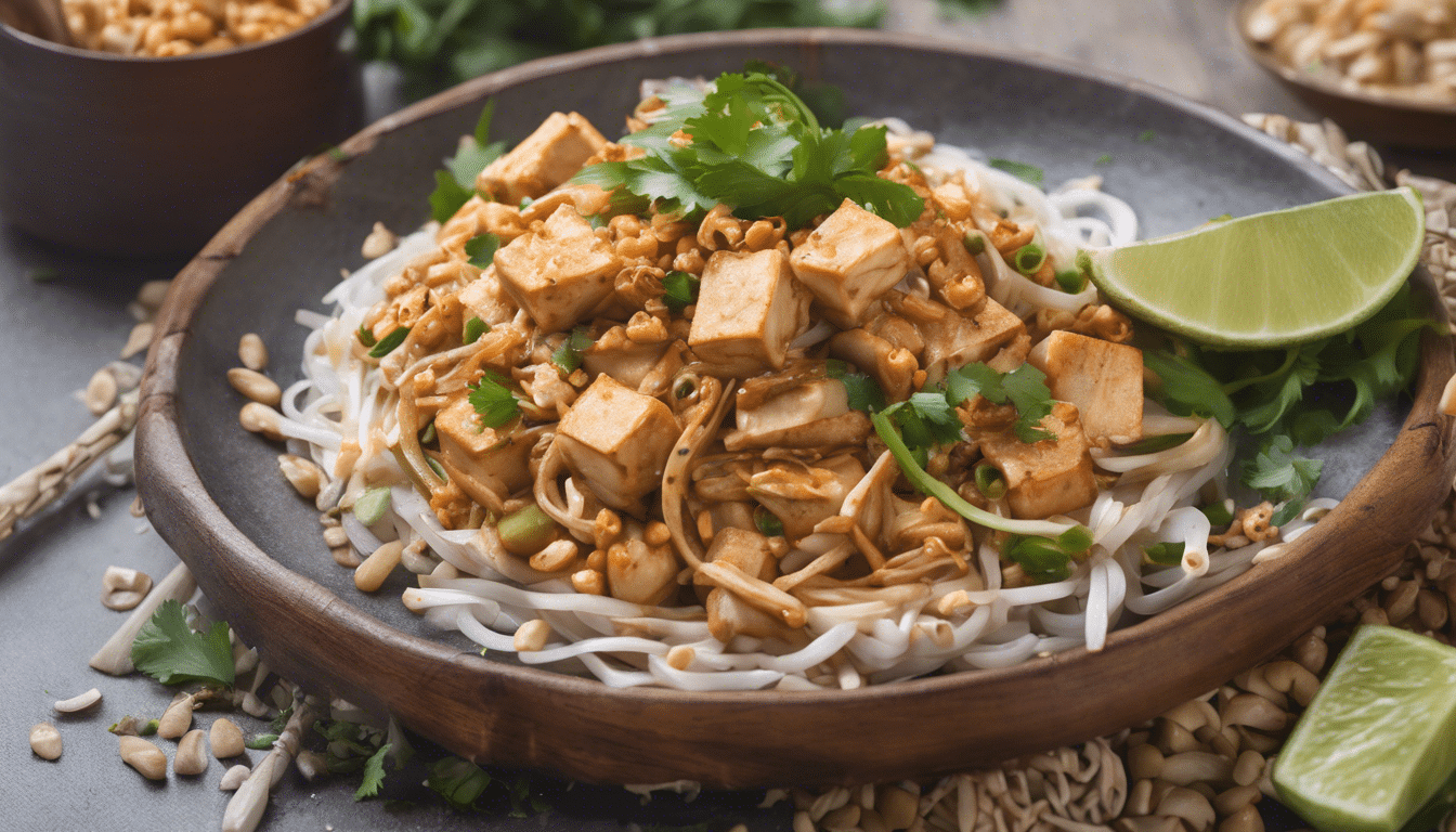 Pad Thai with Tofu