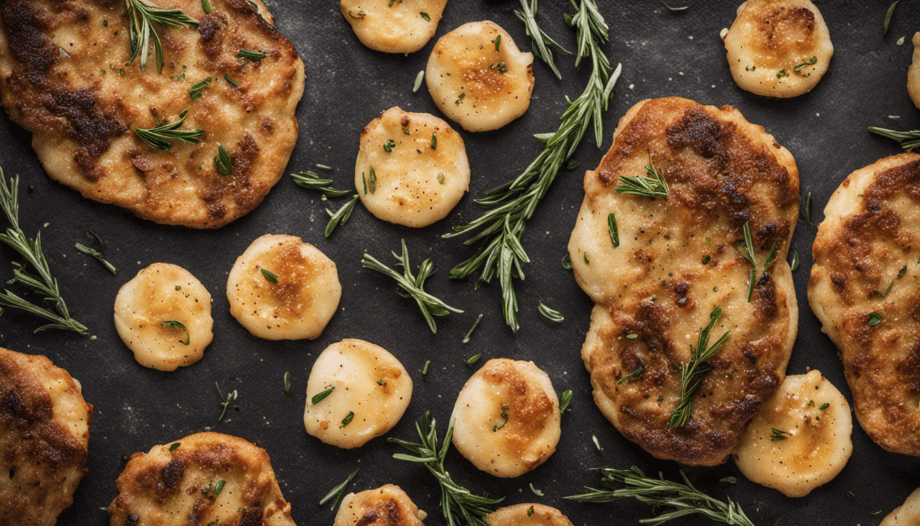 Pan Fried Sokos with Rosemary and Garlic