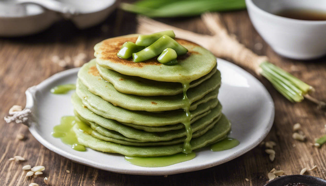 Pandan Pancakes