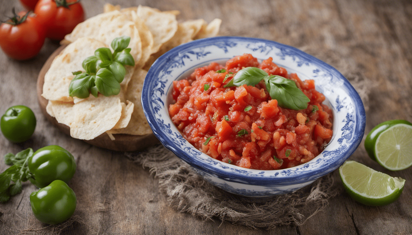 Papalo Tomato Salsa