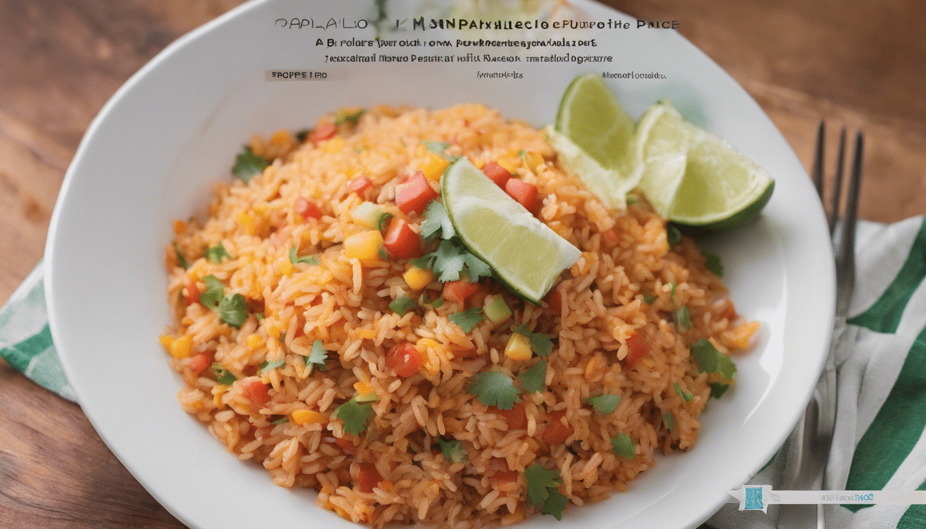 Papalo-infused Mexican Rice
