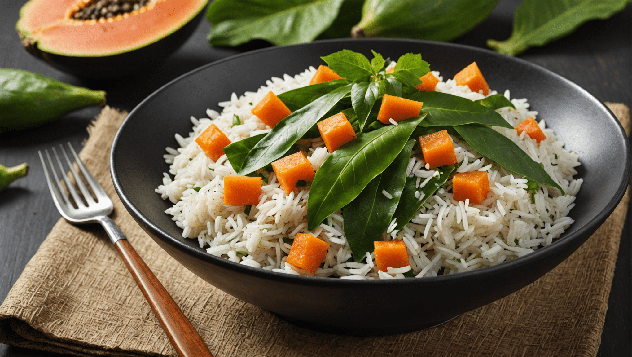 Papaya Leaf Rice