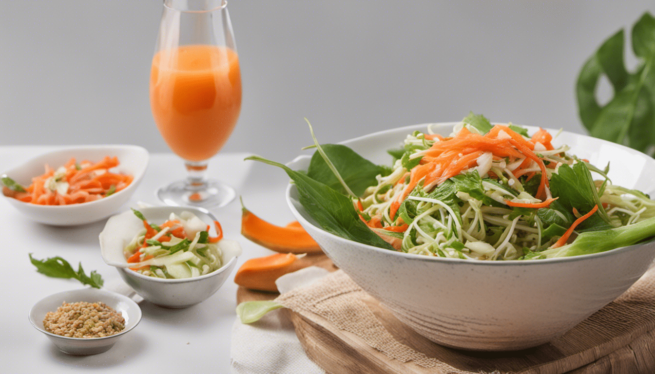 Papaya Leaf Salad