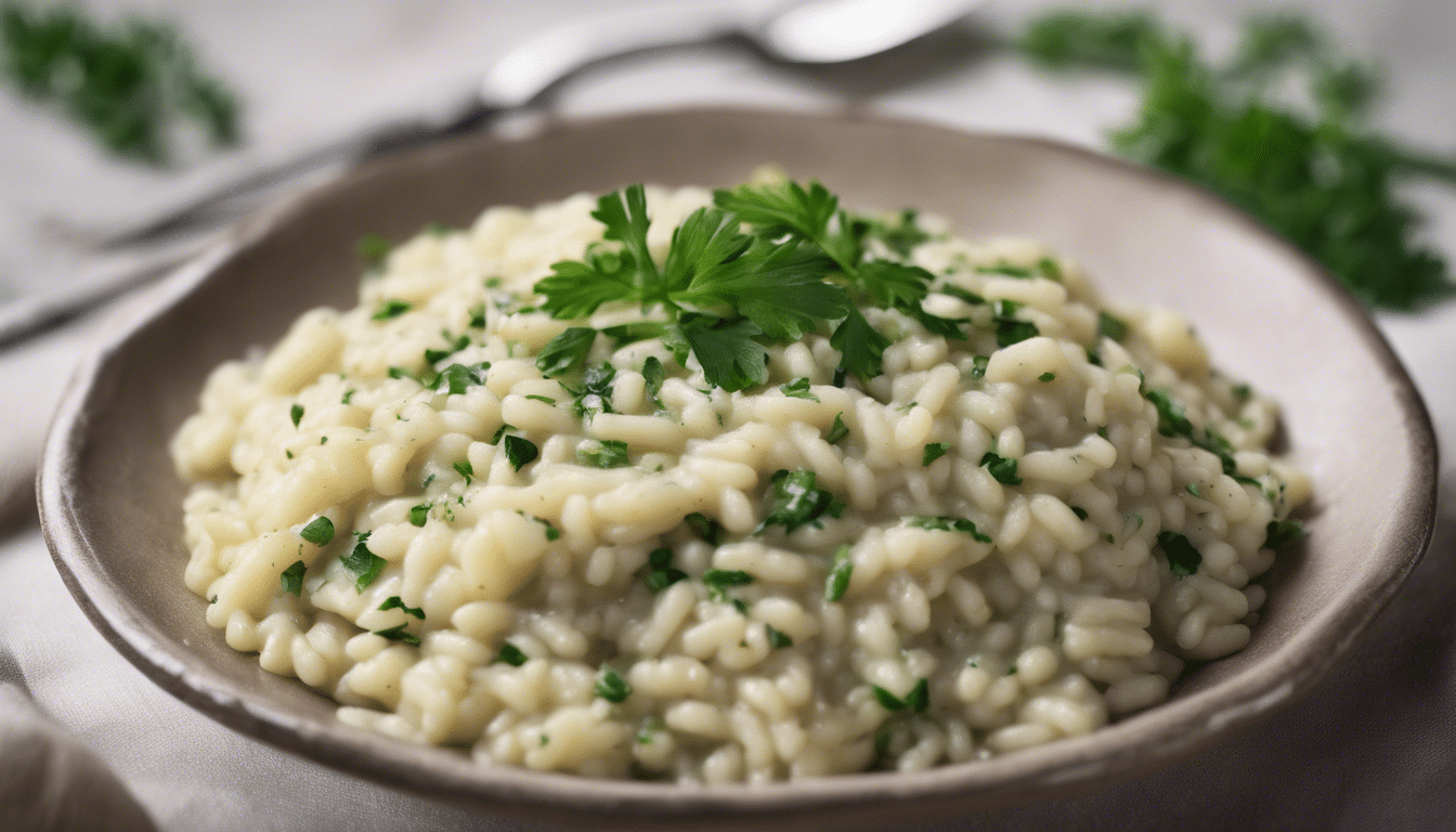 Parsley and Parmesan Risotto