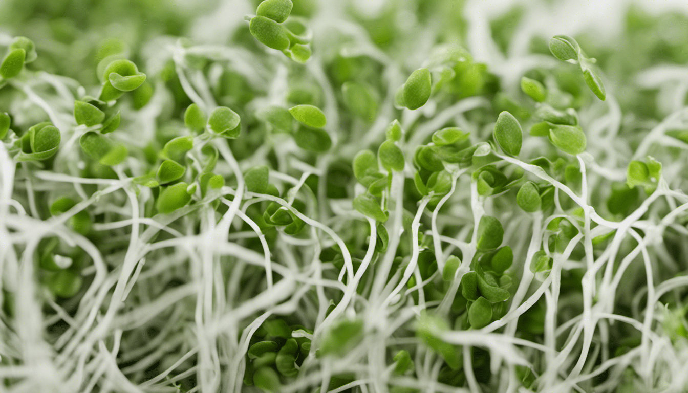 Pea sprouts