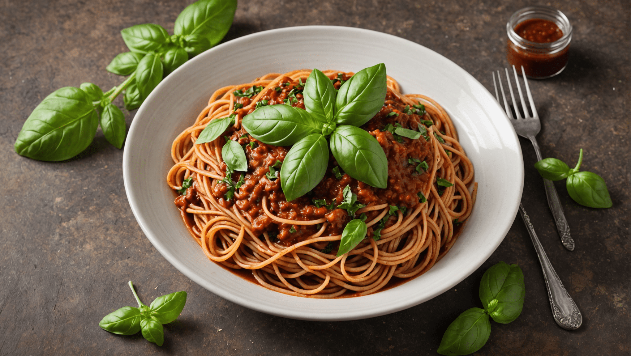 Pennyroyal and Basil Spaghetti Sauce