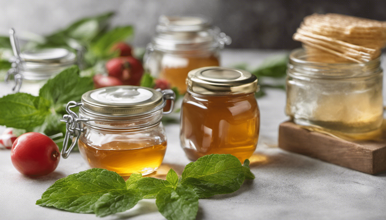 Peppermint Gum Leaf Infused Honey