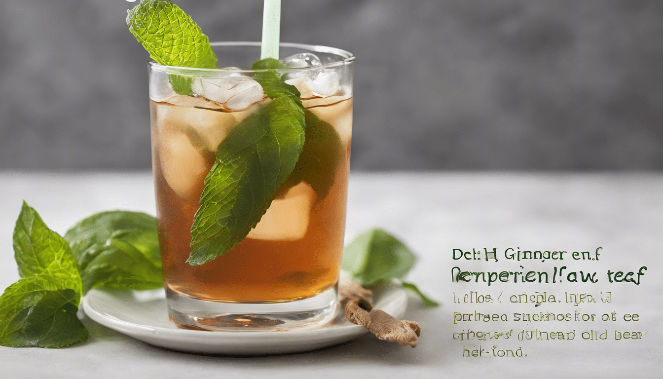 Peppermint-Gum-Leaf-and-Ginger-Iced-Tea