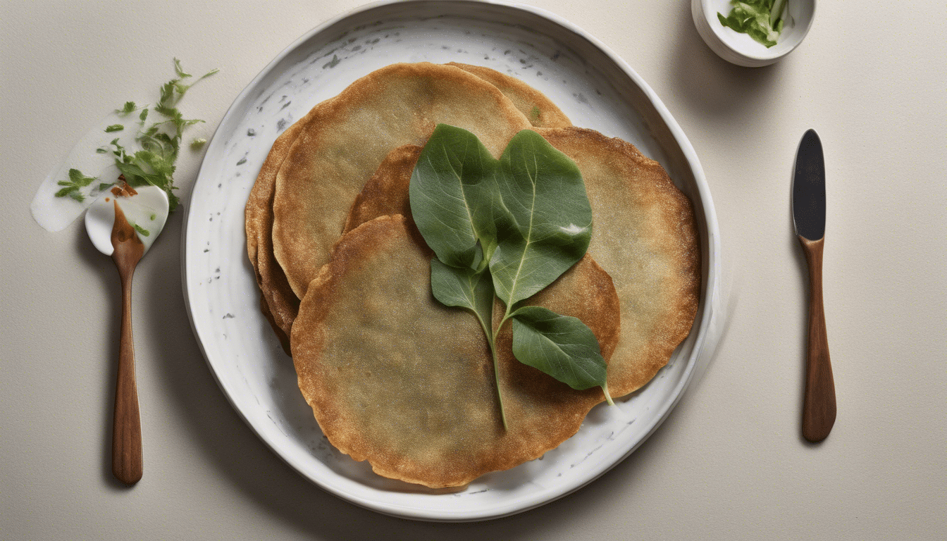 Perilla Leaf Pancakes (Deulkkae-jeon)