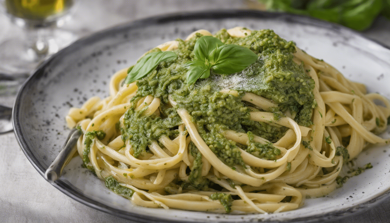 Perilla Pesto Pasta