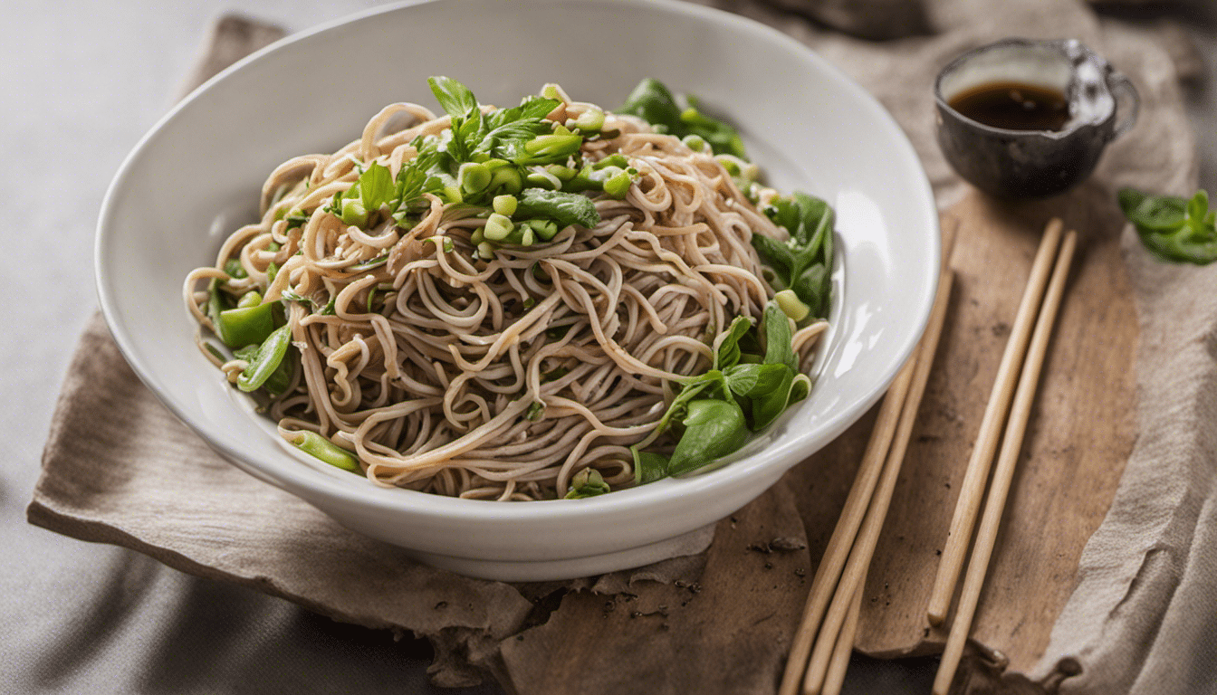 Perilla Soba Noodle Salad