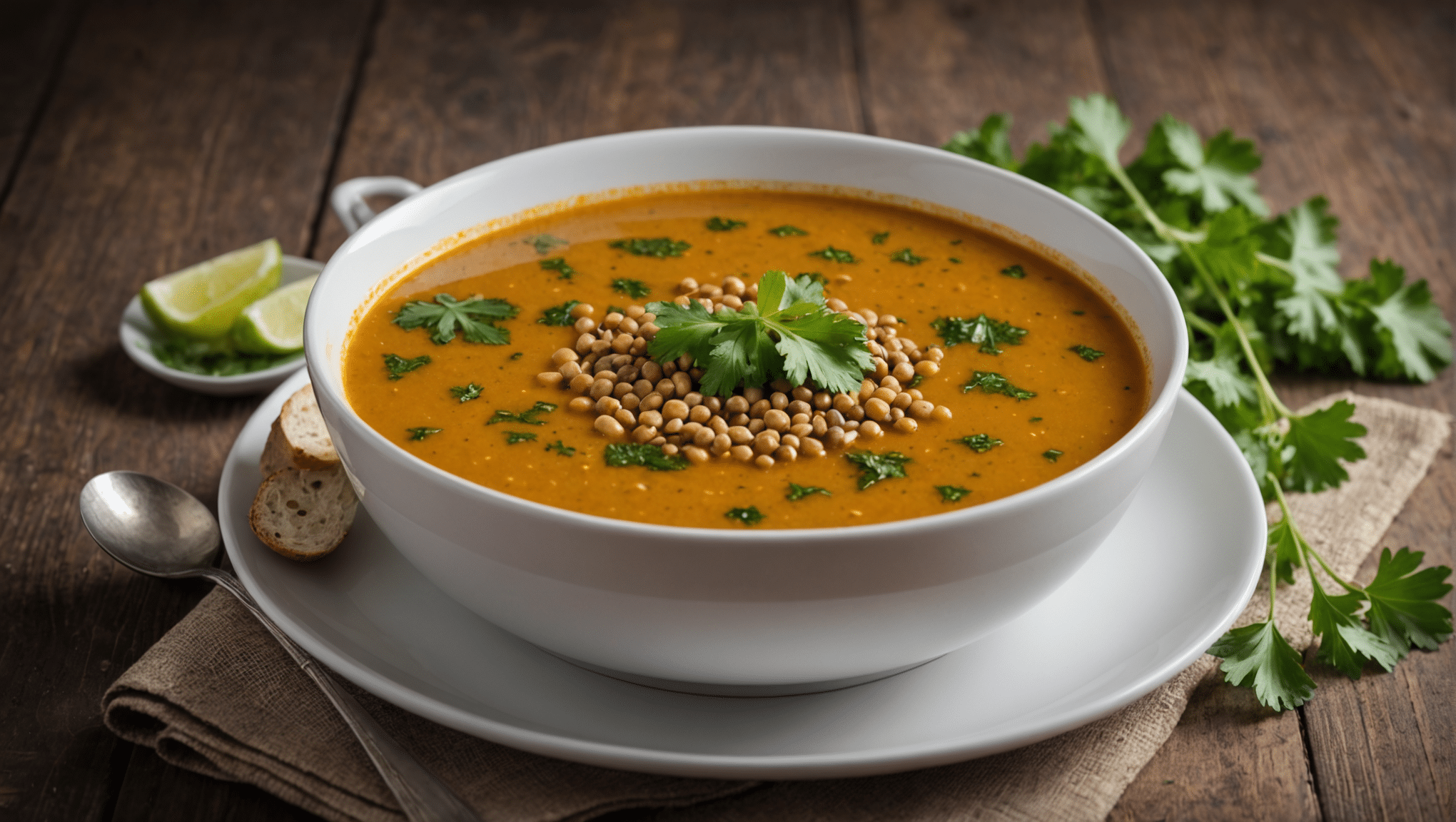 Persian Hogweed and Lentil Soup