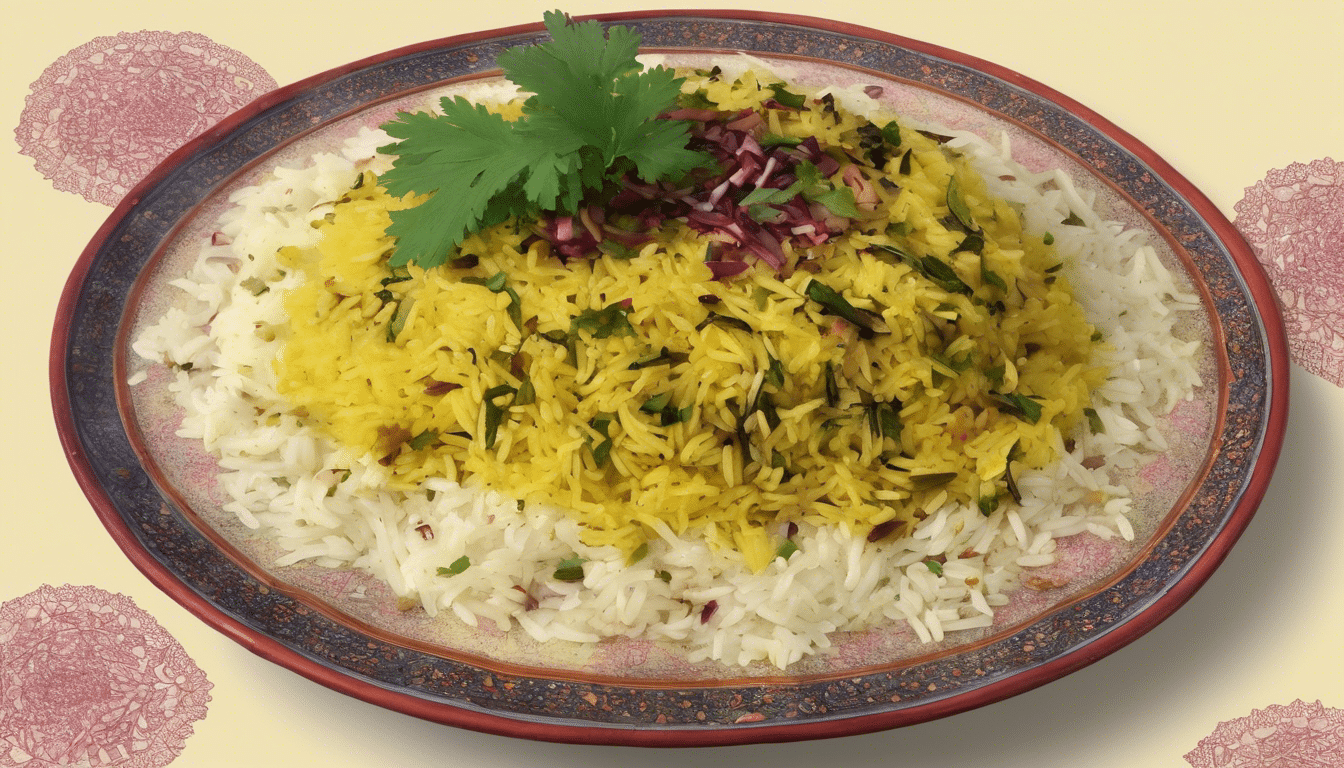 Persian Rice with Hogweed and Saffron