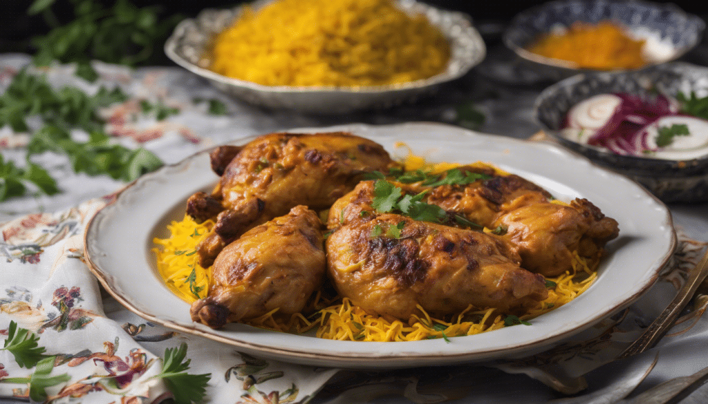 Persian Saffron Chicken
