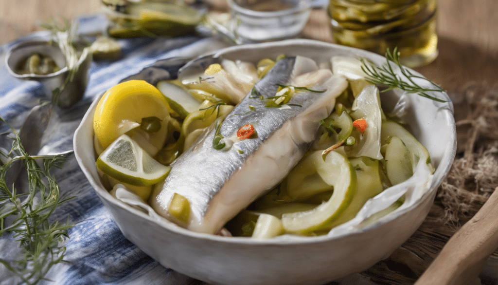 Pickled Fish with Pickles