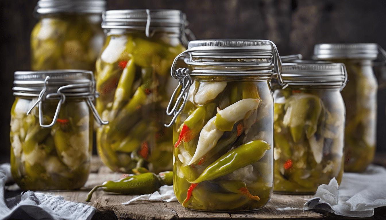 Pickled Hungarian Wax Peppers