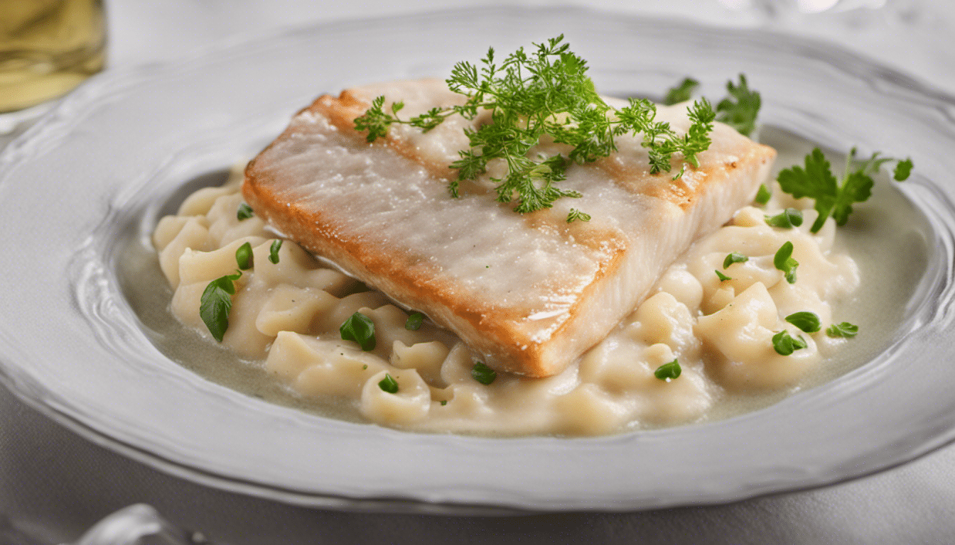 Pike Fillets in White Wine Sauce