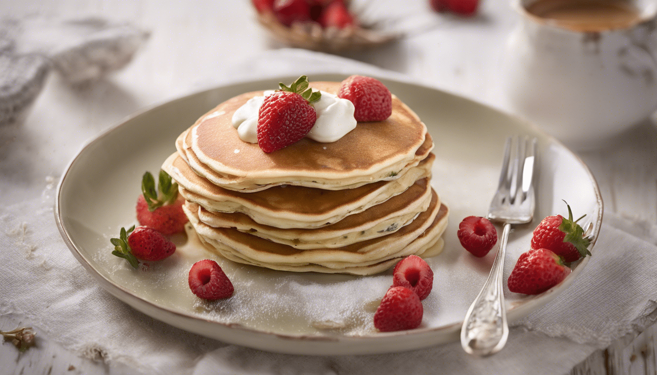 Pineberry Pancakes