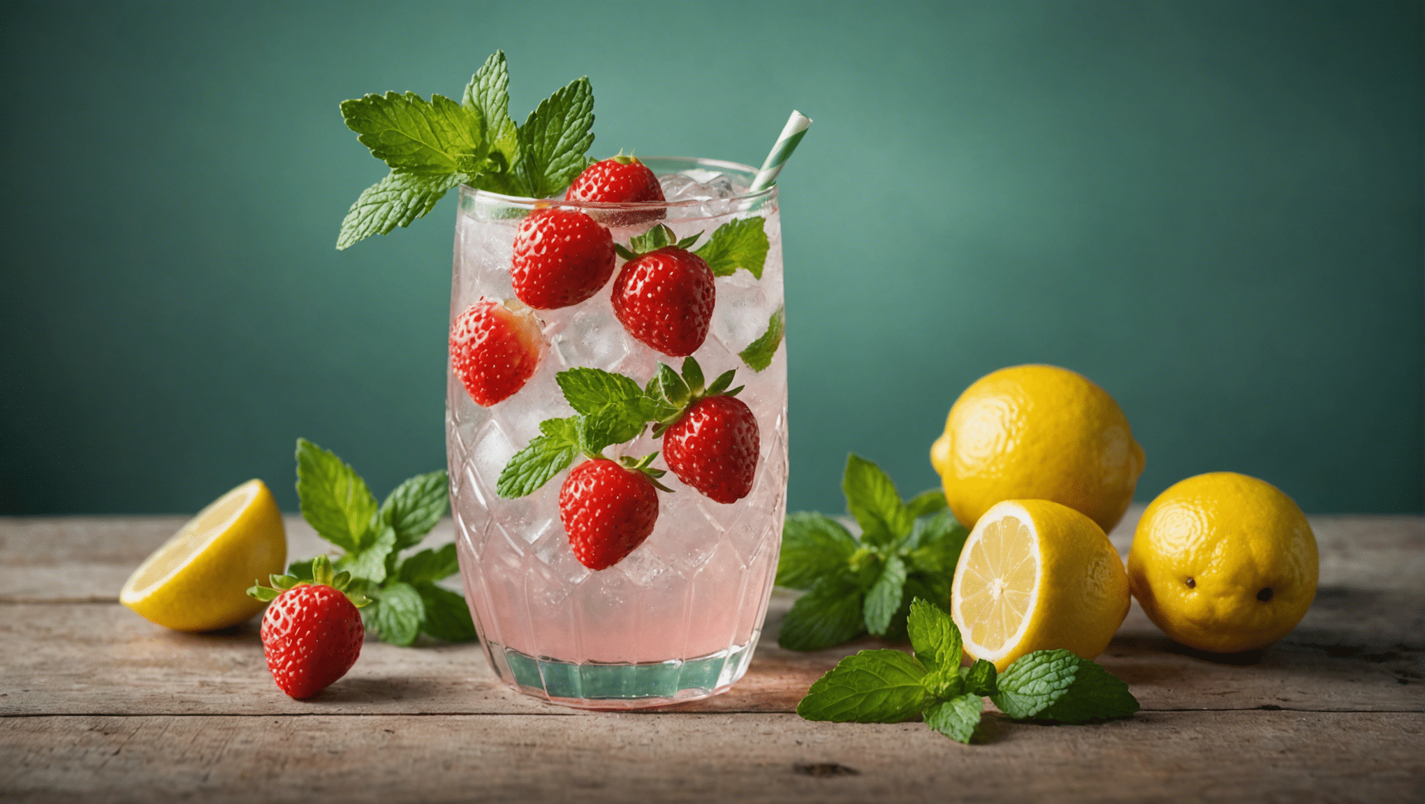 Pineberry and Mint Lemonade Image