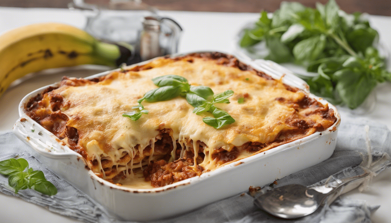 Plantain Lasagna