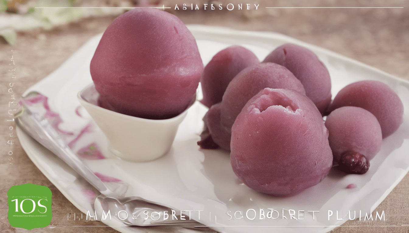 Plumcot Sorbet