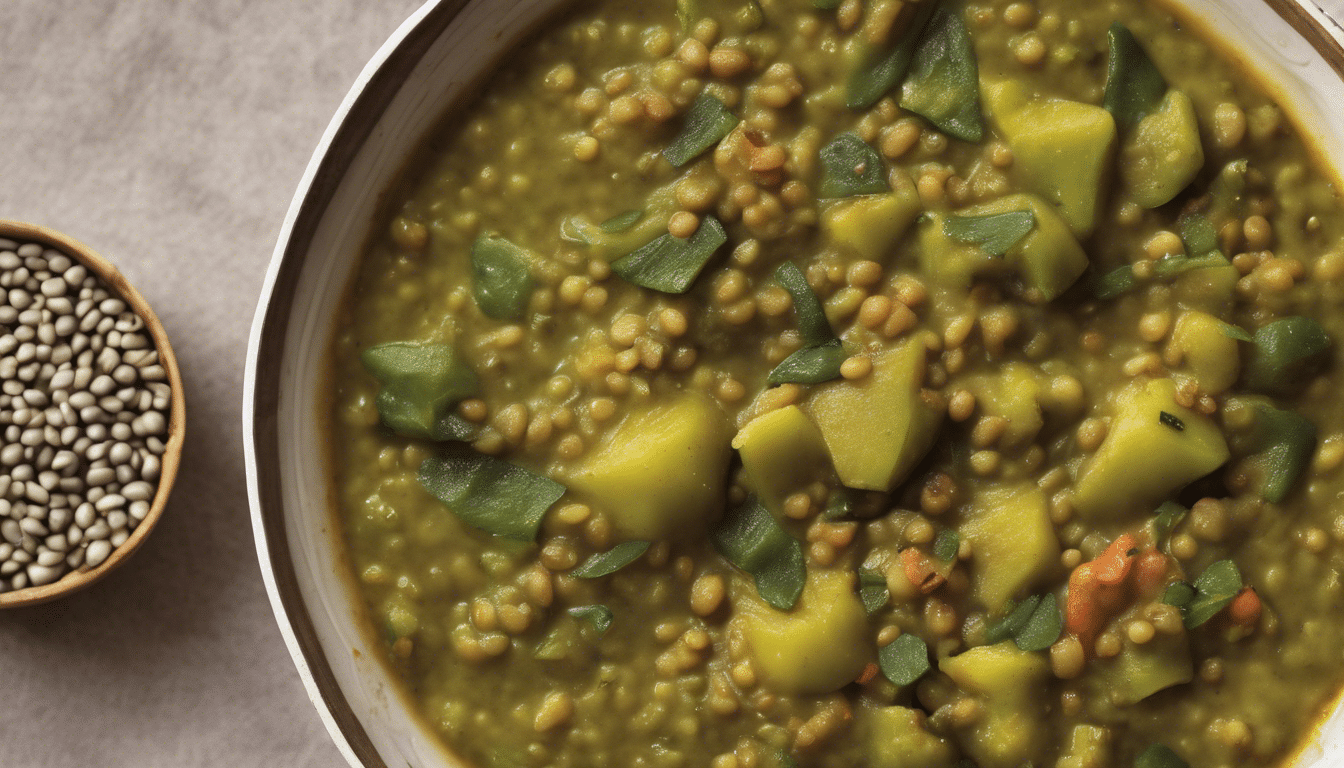 Pointed Gourd and Lentils Dal'