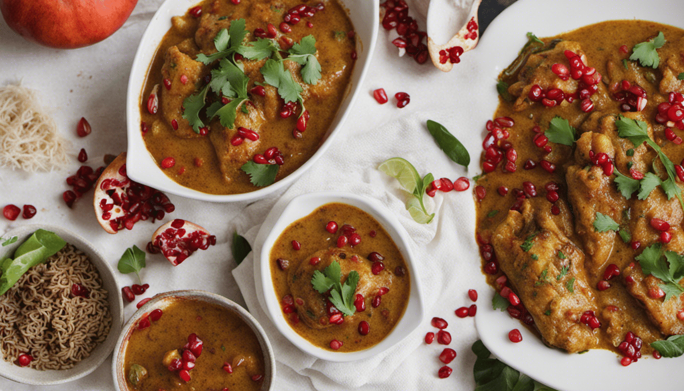 Pomegranate Fish Curry