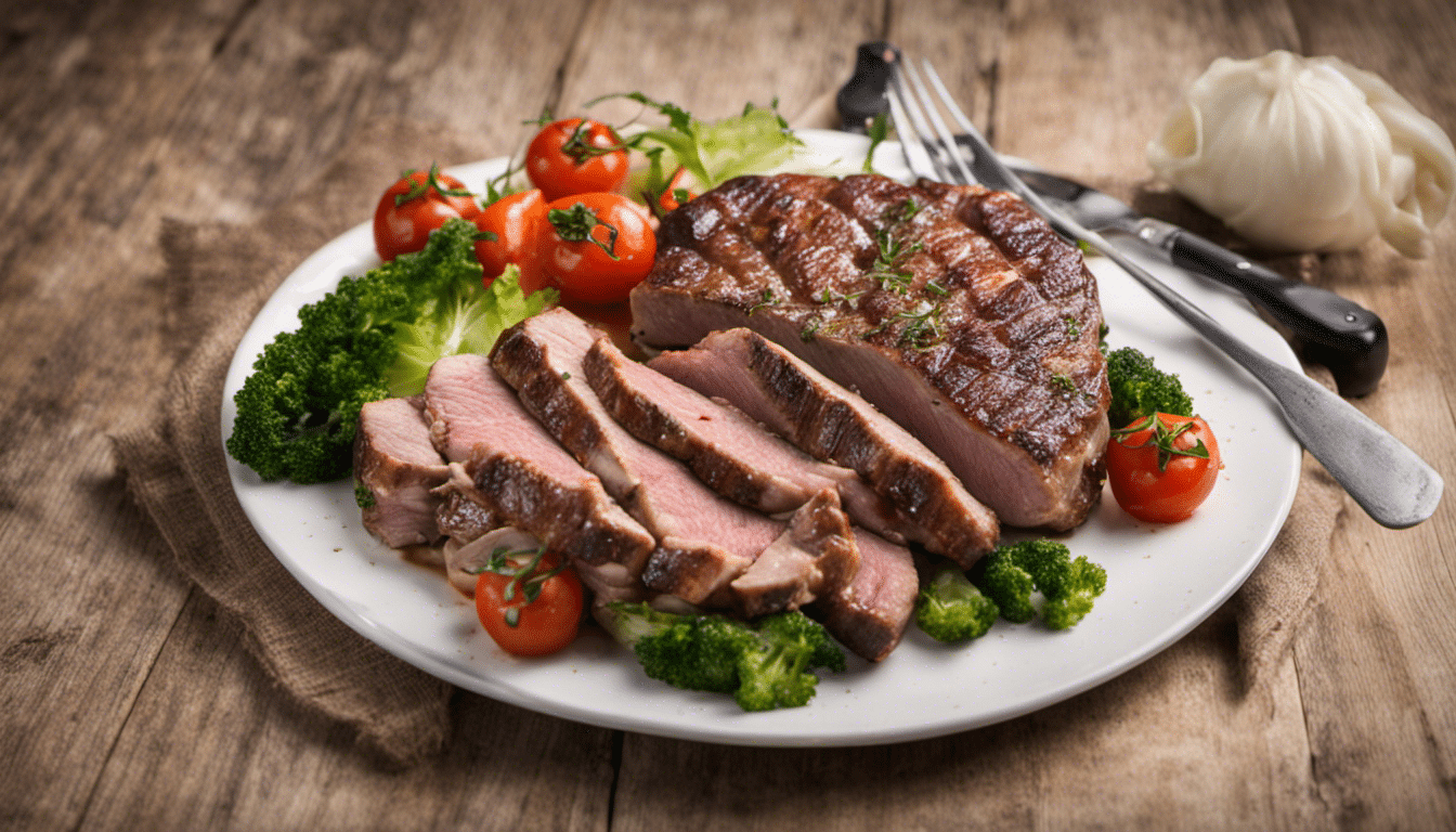 Pork Steak with Vegetables