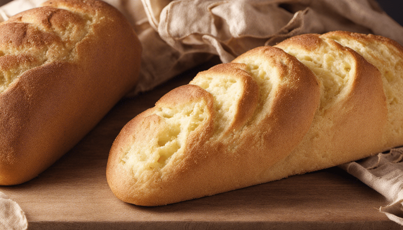 Fresh-baked loaf of Czech Potato Bread
