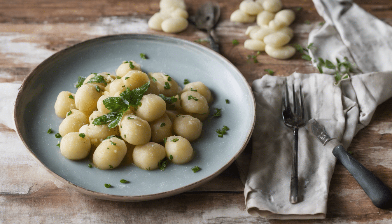 Potato Gnocchi with Brooklime