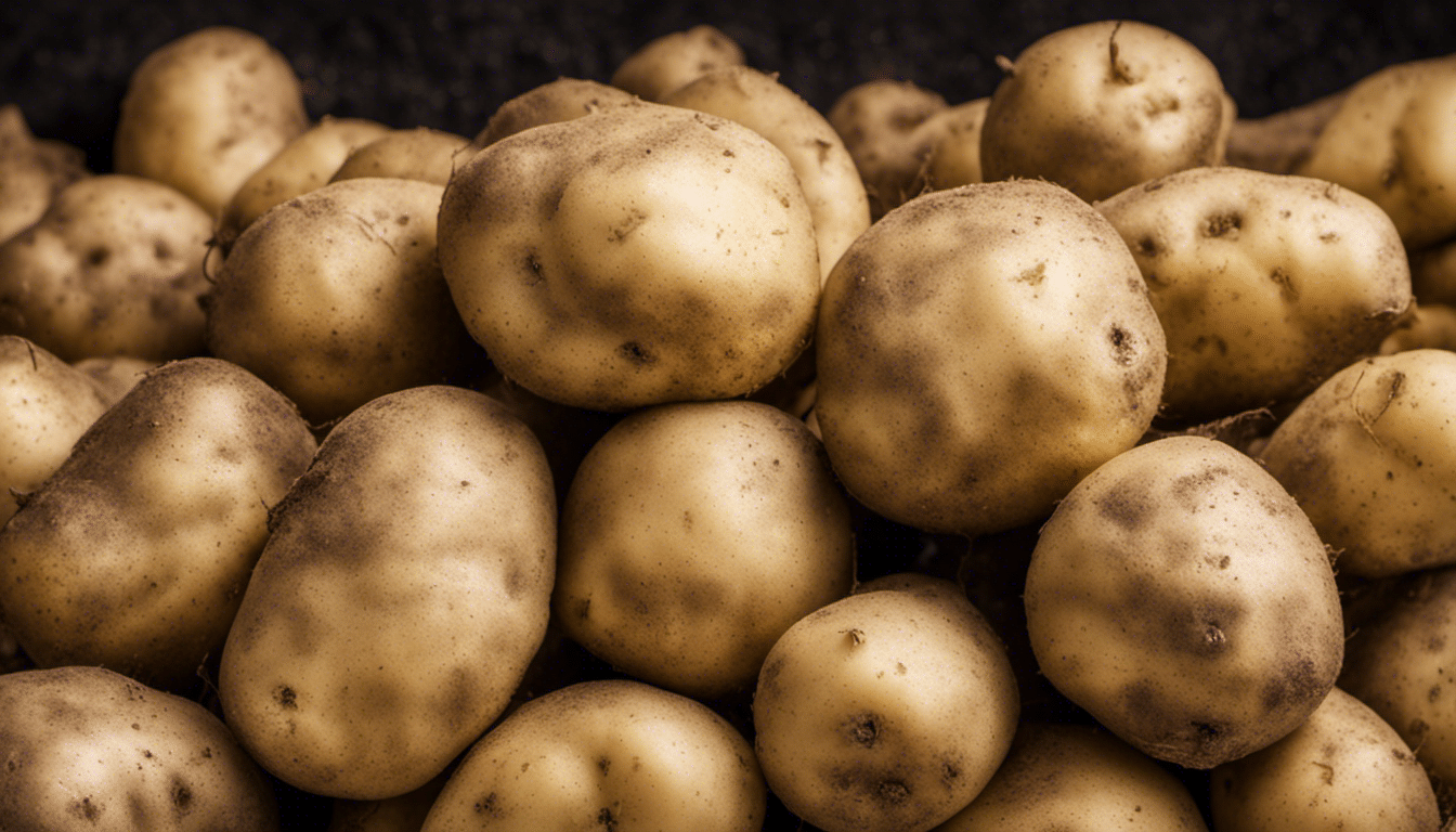 A variety of potatoes